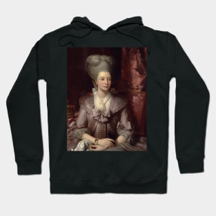 Queen Charlotte by Benjamin West Hoodie